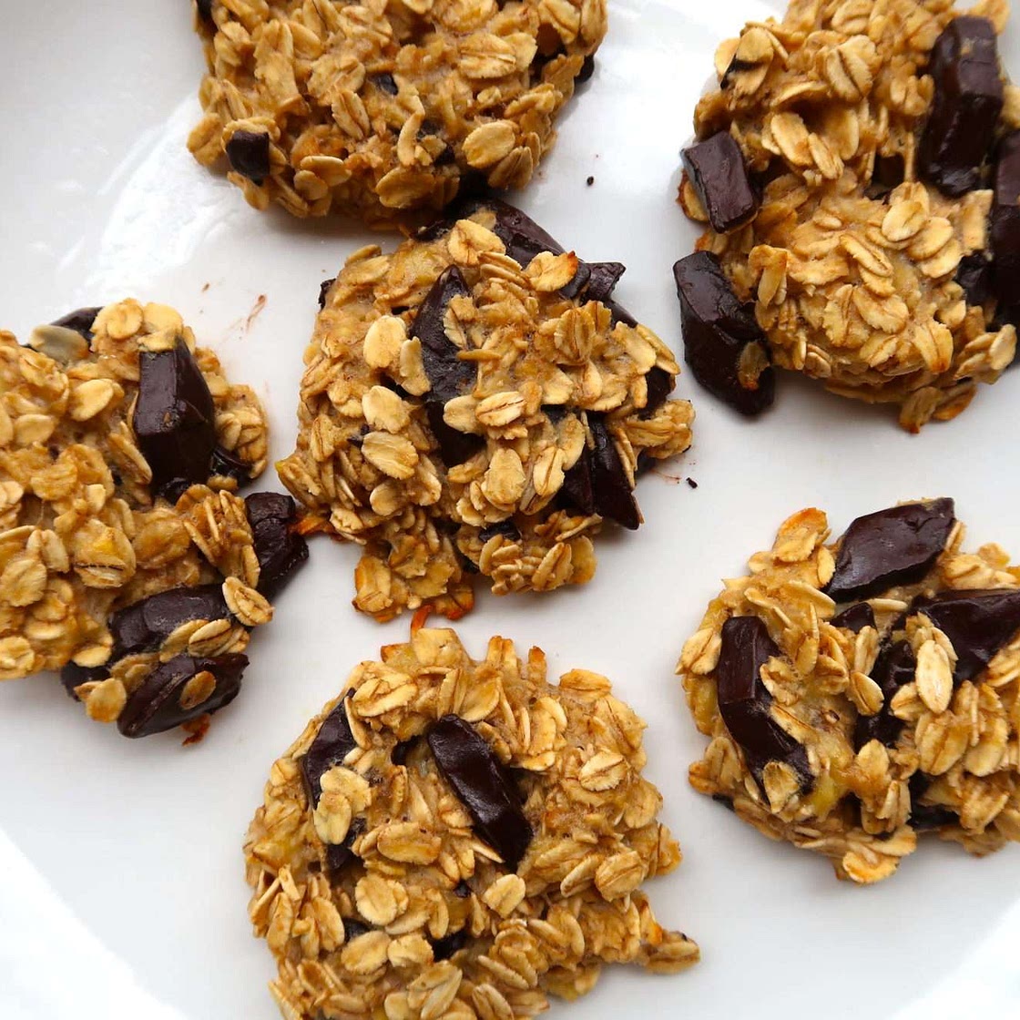 Banana Breakfast Cookies with Oatmeal