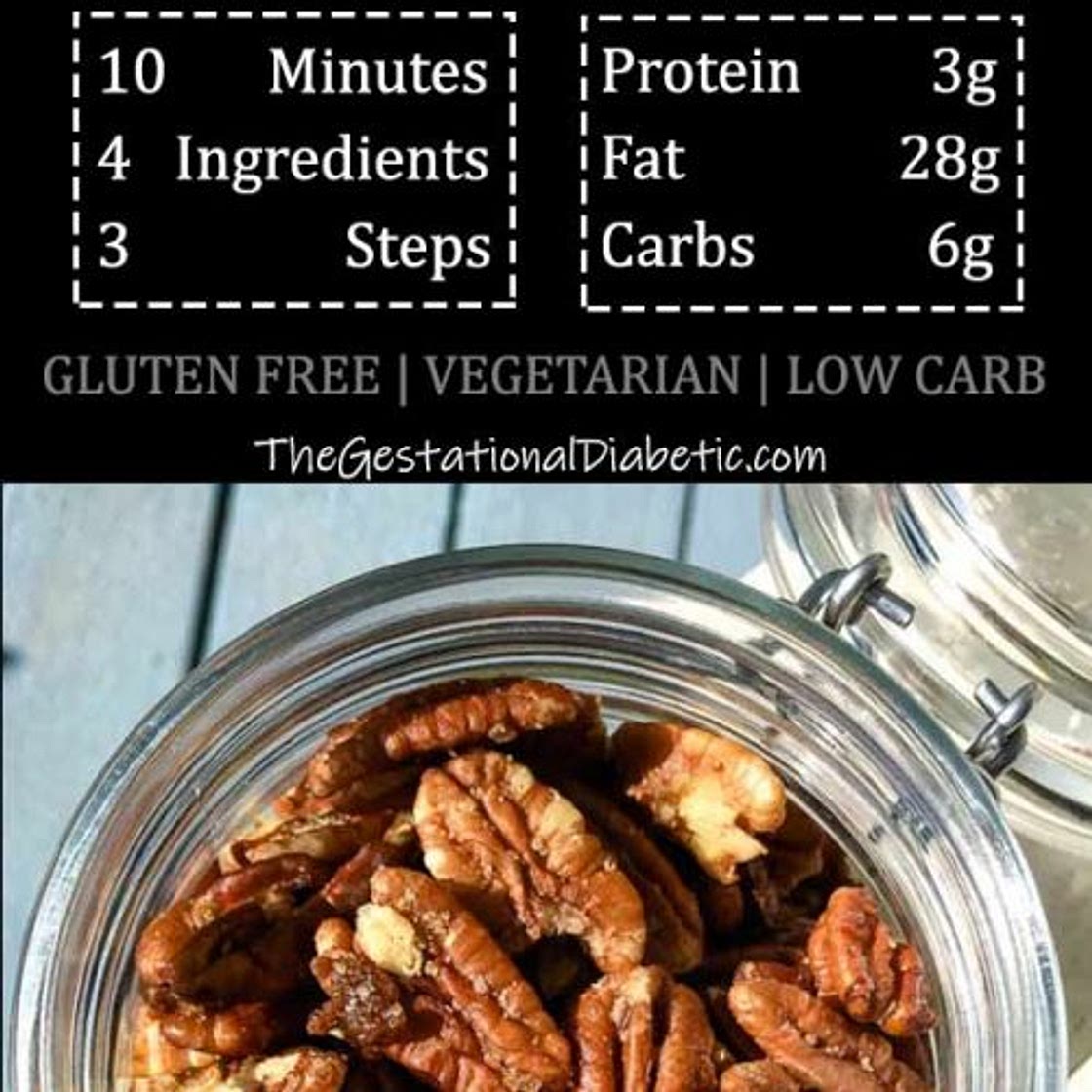 Stovetop Candied Pecans