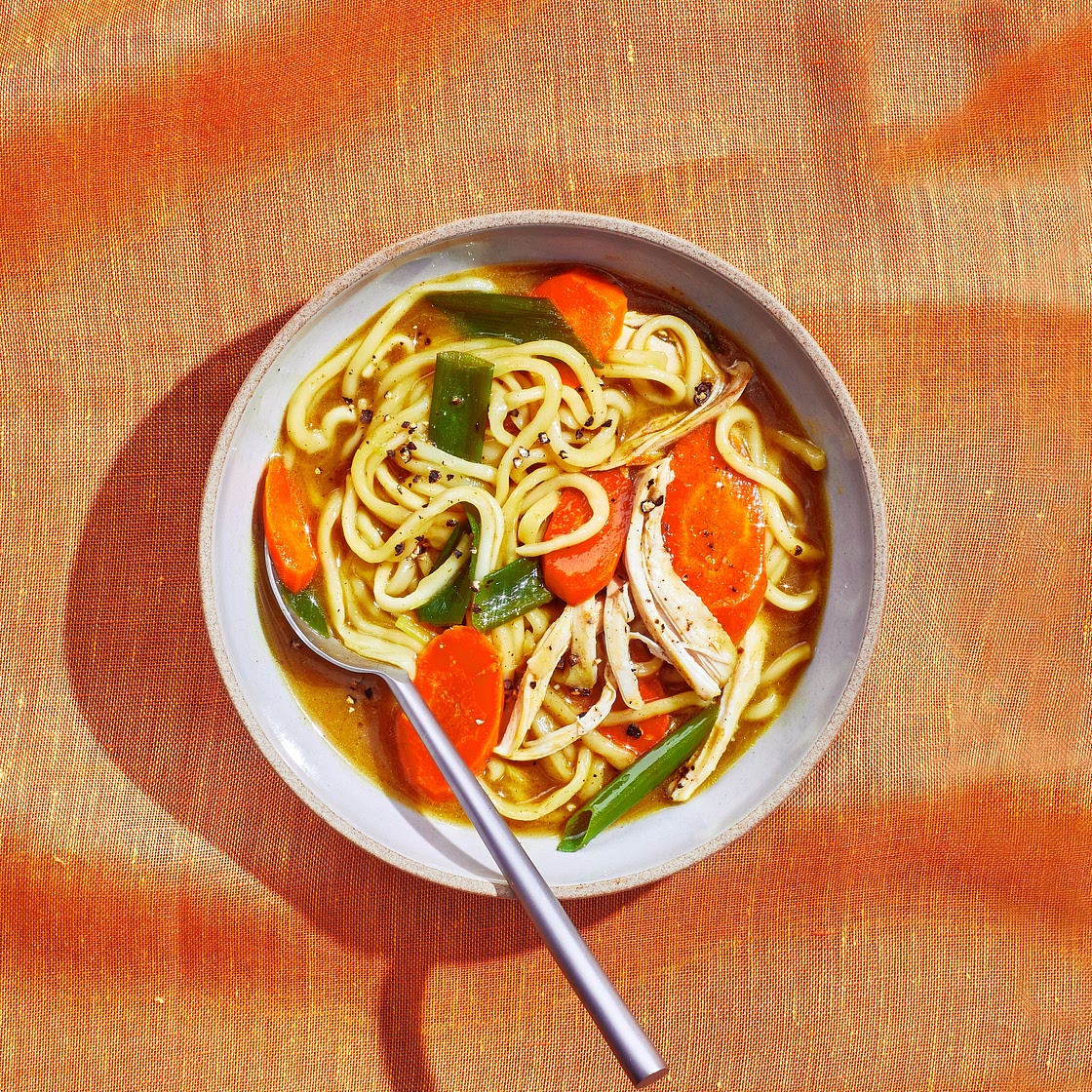 Gingery Chicken Noodle Soup
