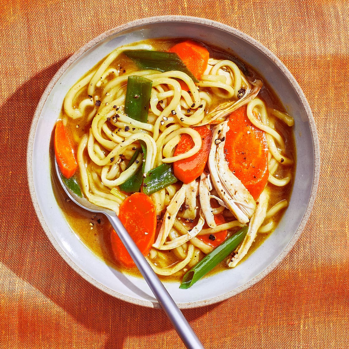 Gingery Chicken Noodle Soup