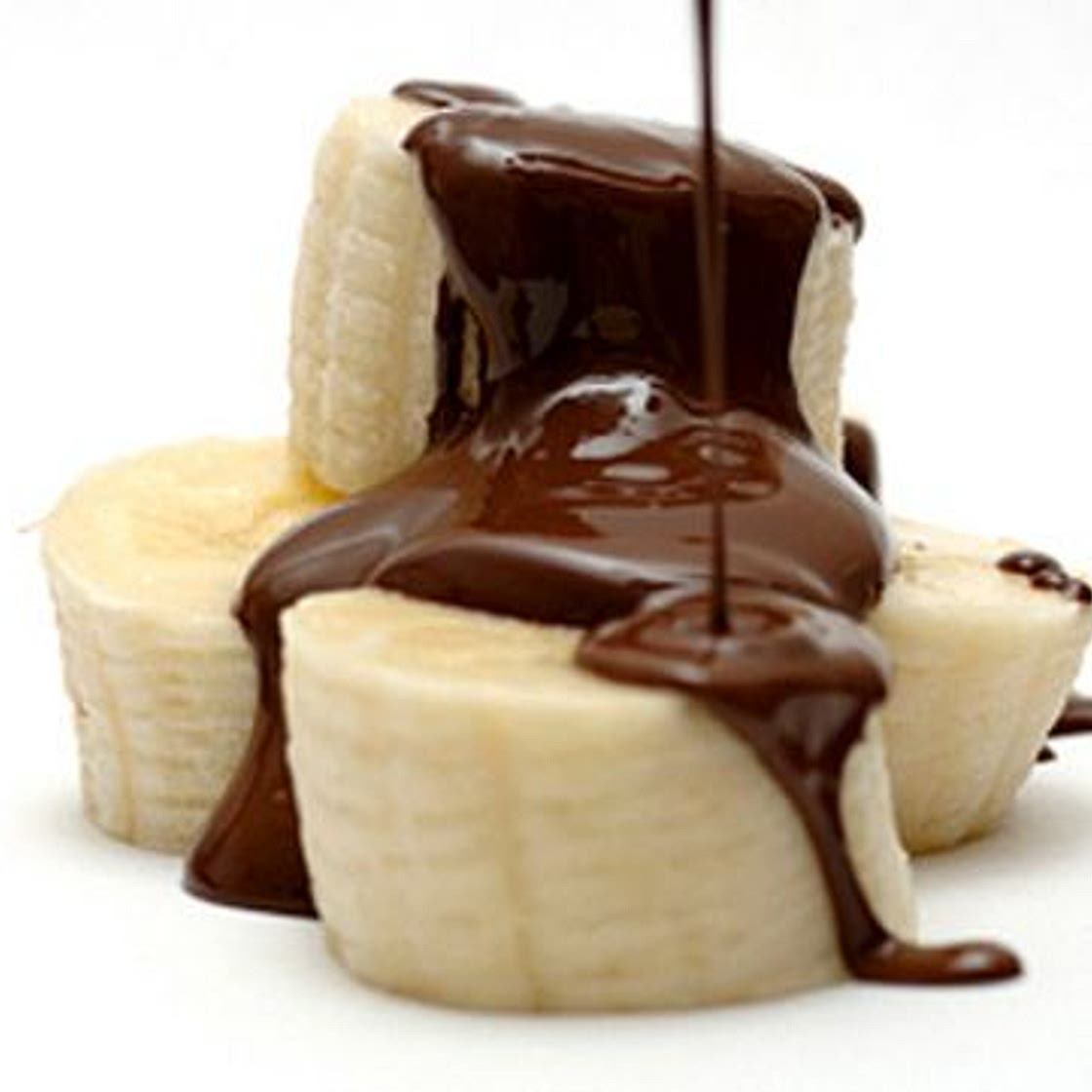Chocolate Covered Frozen Banana Bites