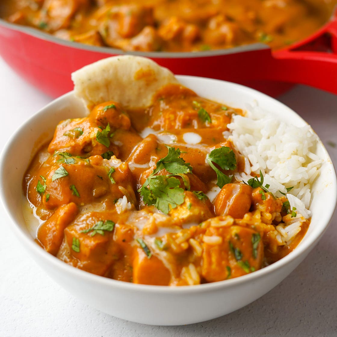 Vegan Tofu Curry with Hidden Vegetables