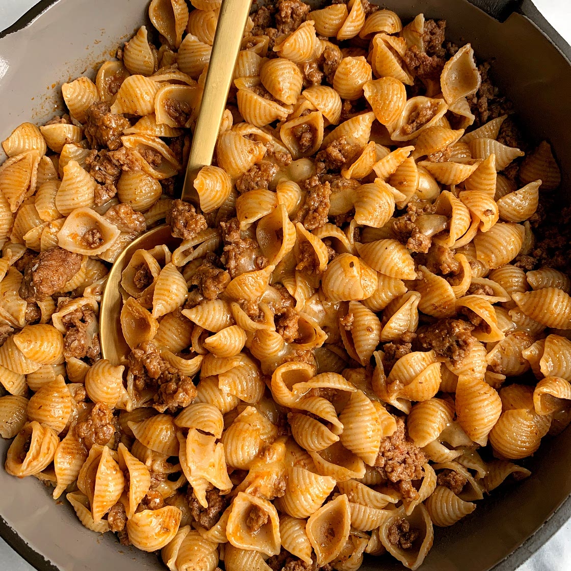One-Skillet Gluten-free Hamburger Helper
