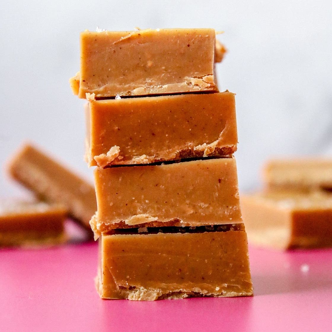 Rich & Creamy Microwave Peanut Butter Fudge (only 3 ingredients!)