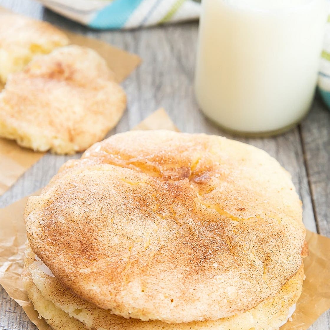 Microwave Snickerdoodle Cookie