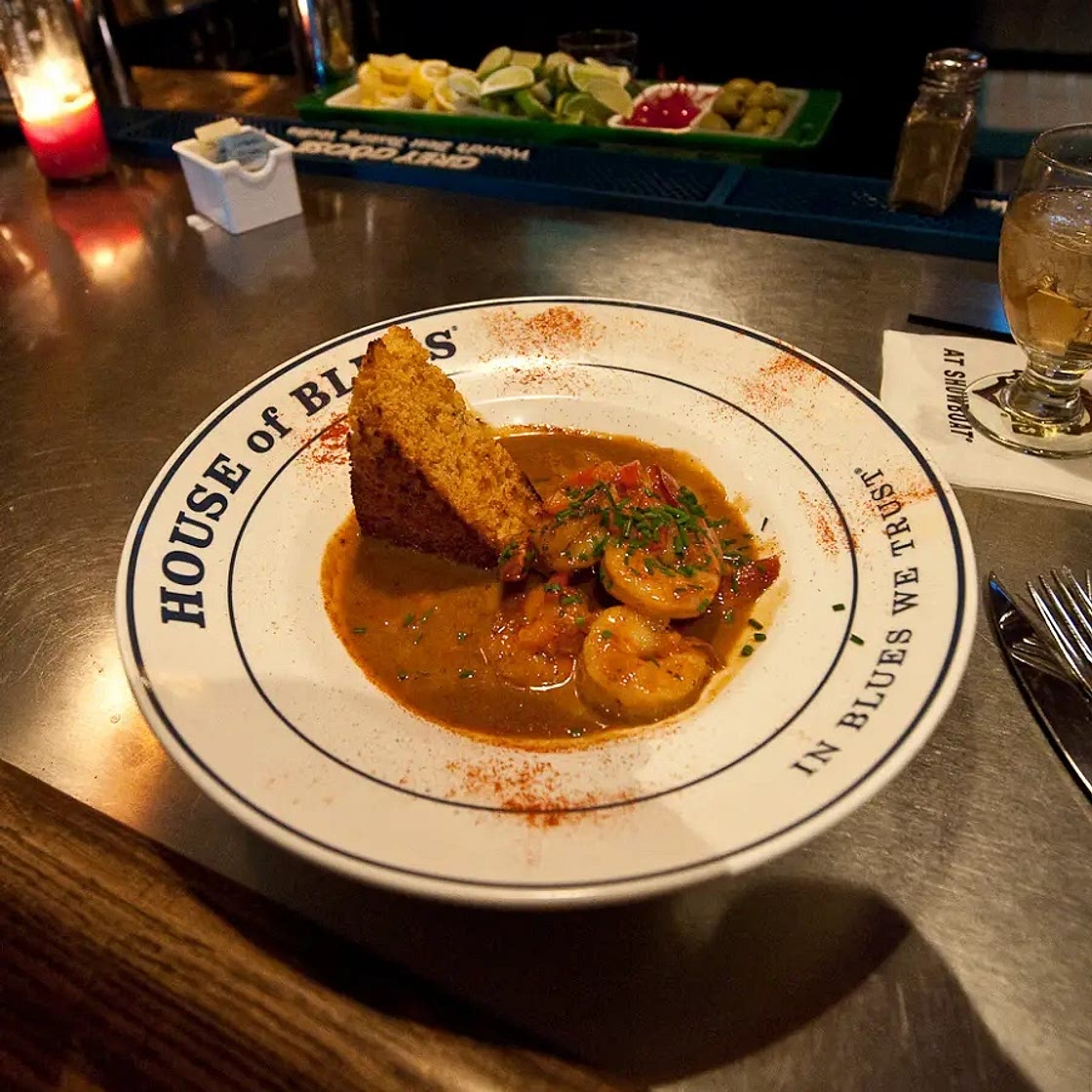 Disney's House of Blues Voodoo Shrimp Recipe