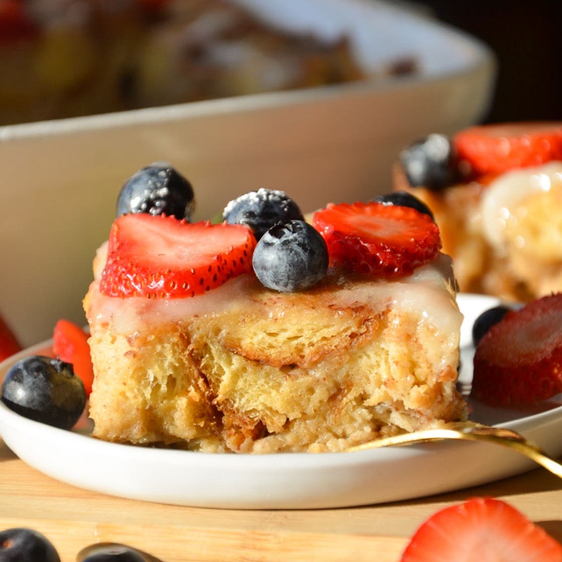 Vegan French Toast Casserole