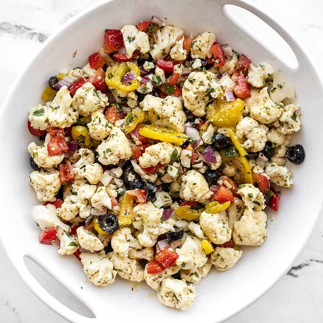 Marinated Cauliflower Salad