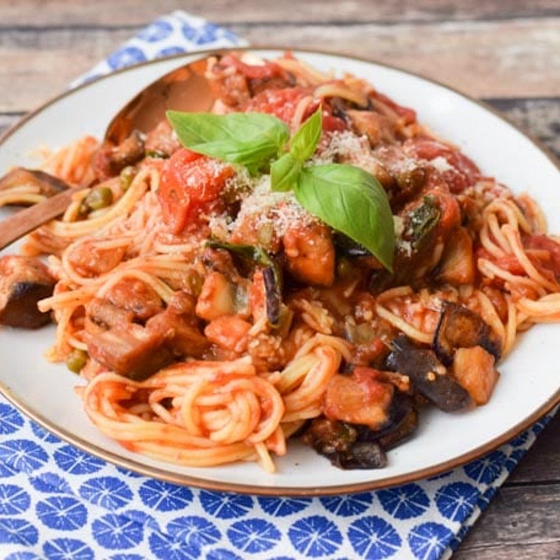 Low FODMAP pasta alla norma