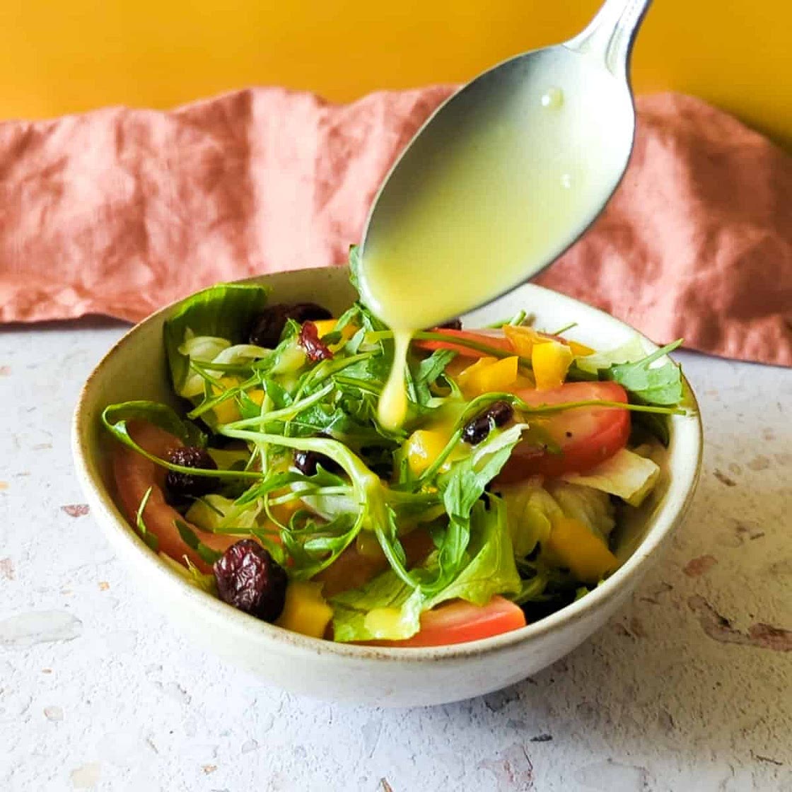 Lemon Walnut Oil Salad Dressing