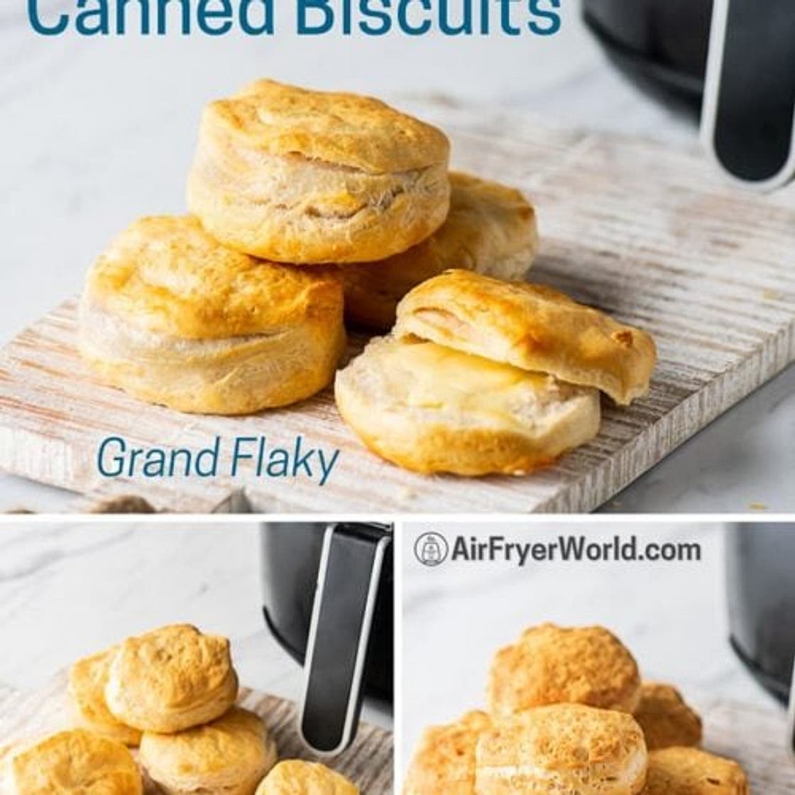 Canned Refrigerated Biscuits in Air Fryer