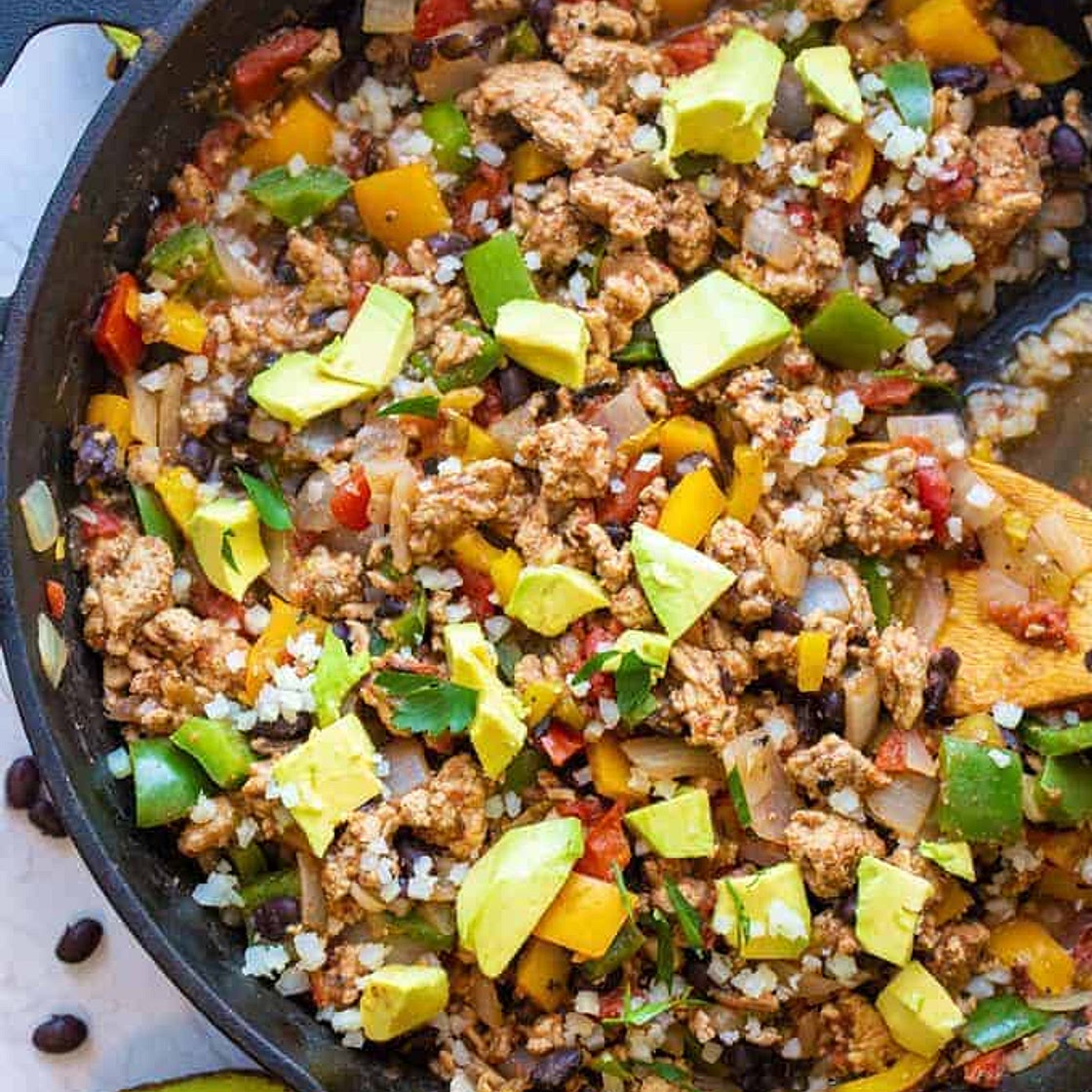 Turkey Taco Skillet
