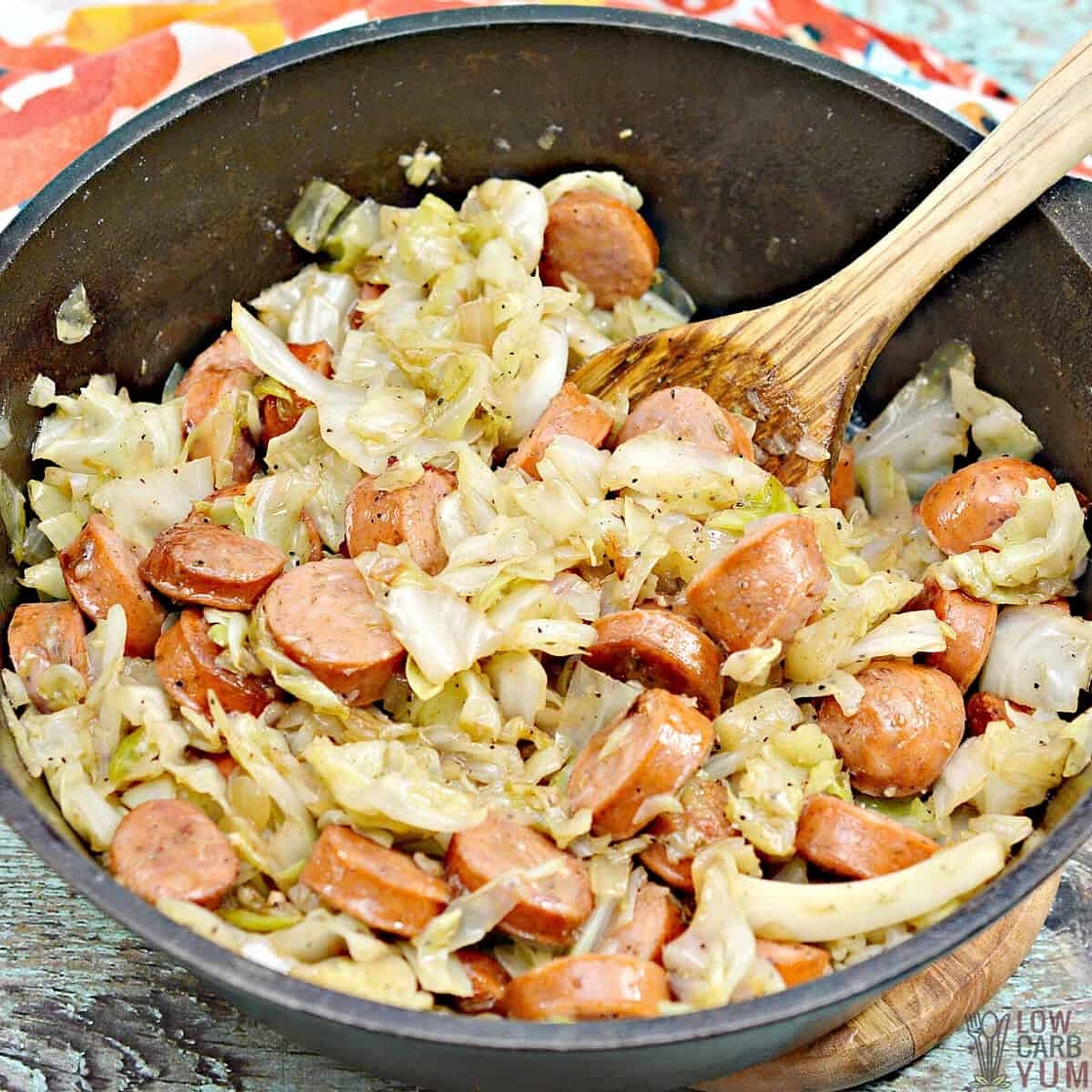 Sausage and Cabbage Skillet