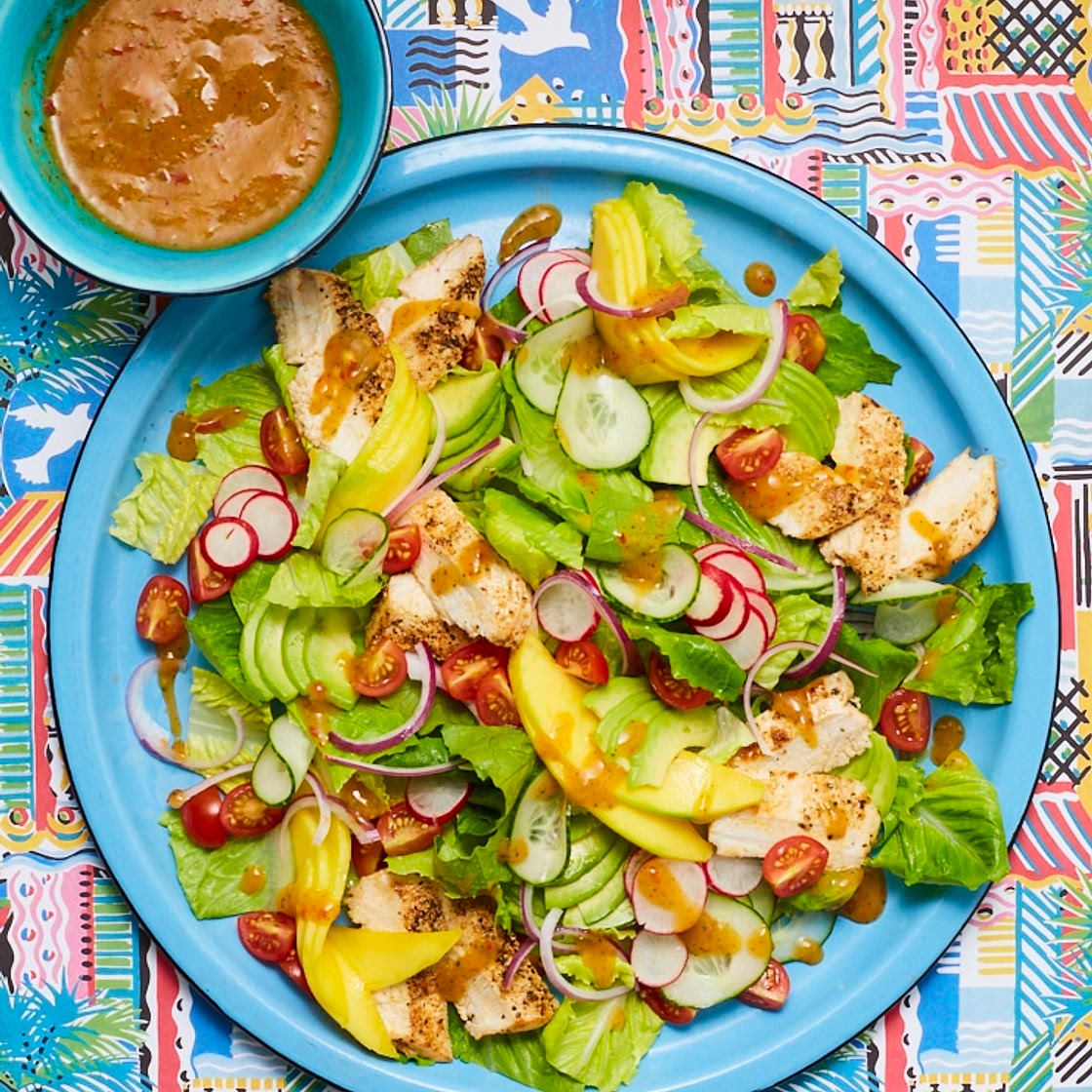 Chicken and Mango Salad | Slimming & Weight Watchers Friendly