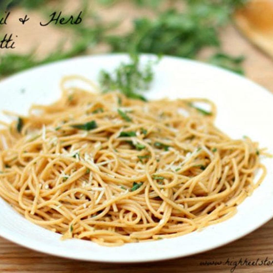 Olive Oil and Herb Spaghetti Recipe