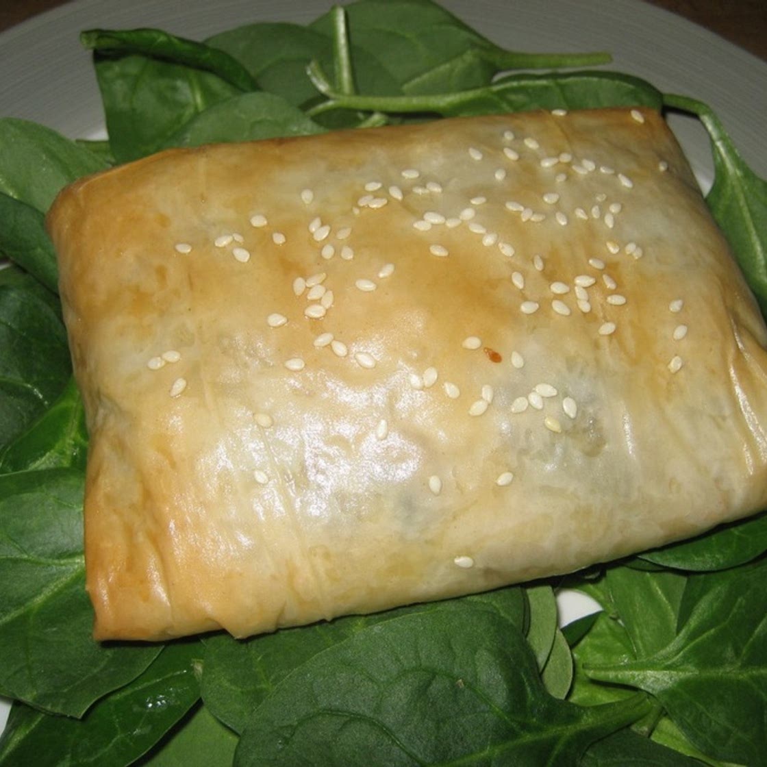 Chicken, Cheese and Mushroom Strudels