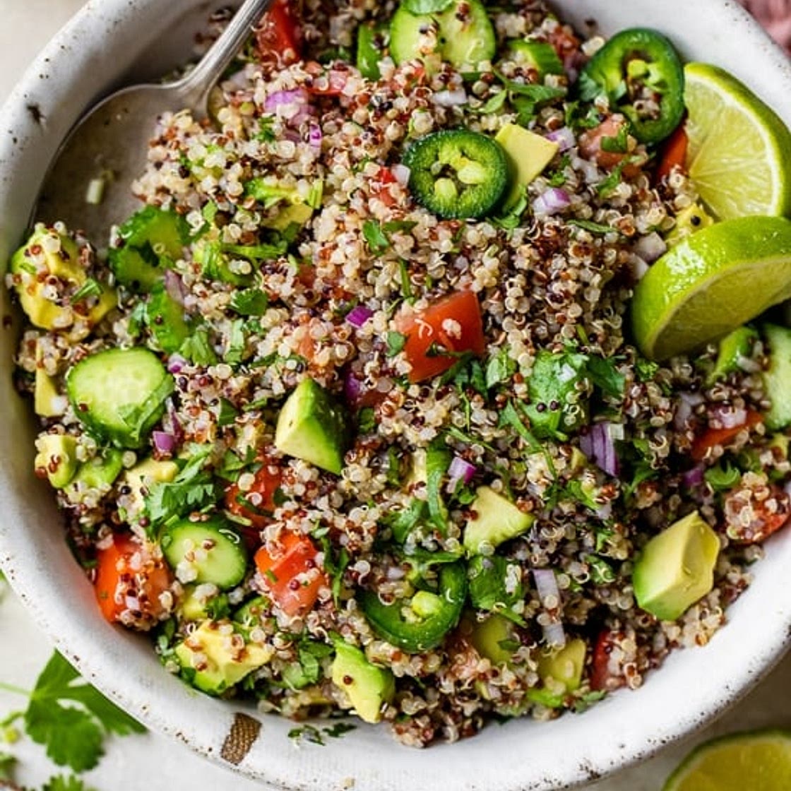 Avocado Quinoa Salad