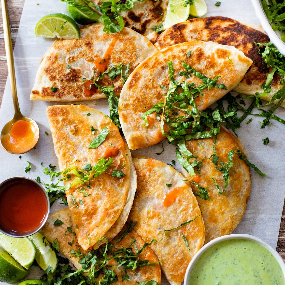 White Bean Buffalo Tacos