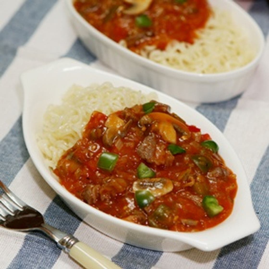 라면채소스파게티