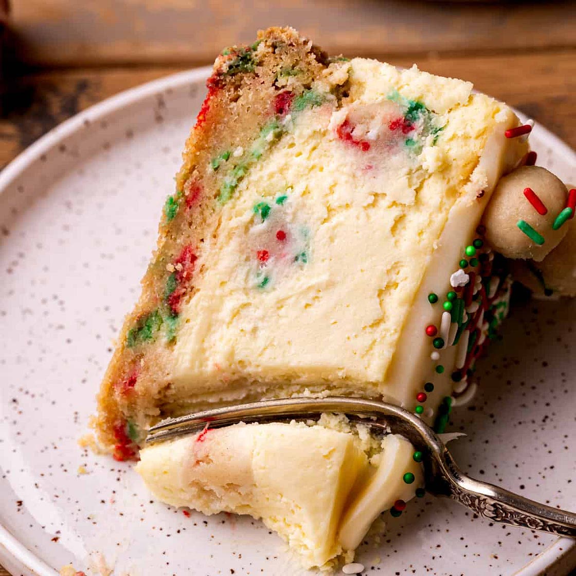 Sugar Cookie Cheesecake
