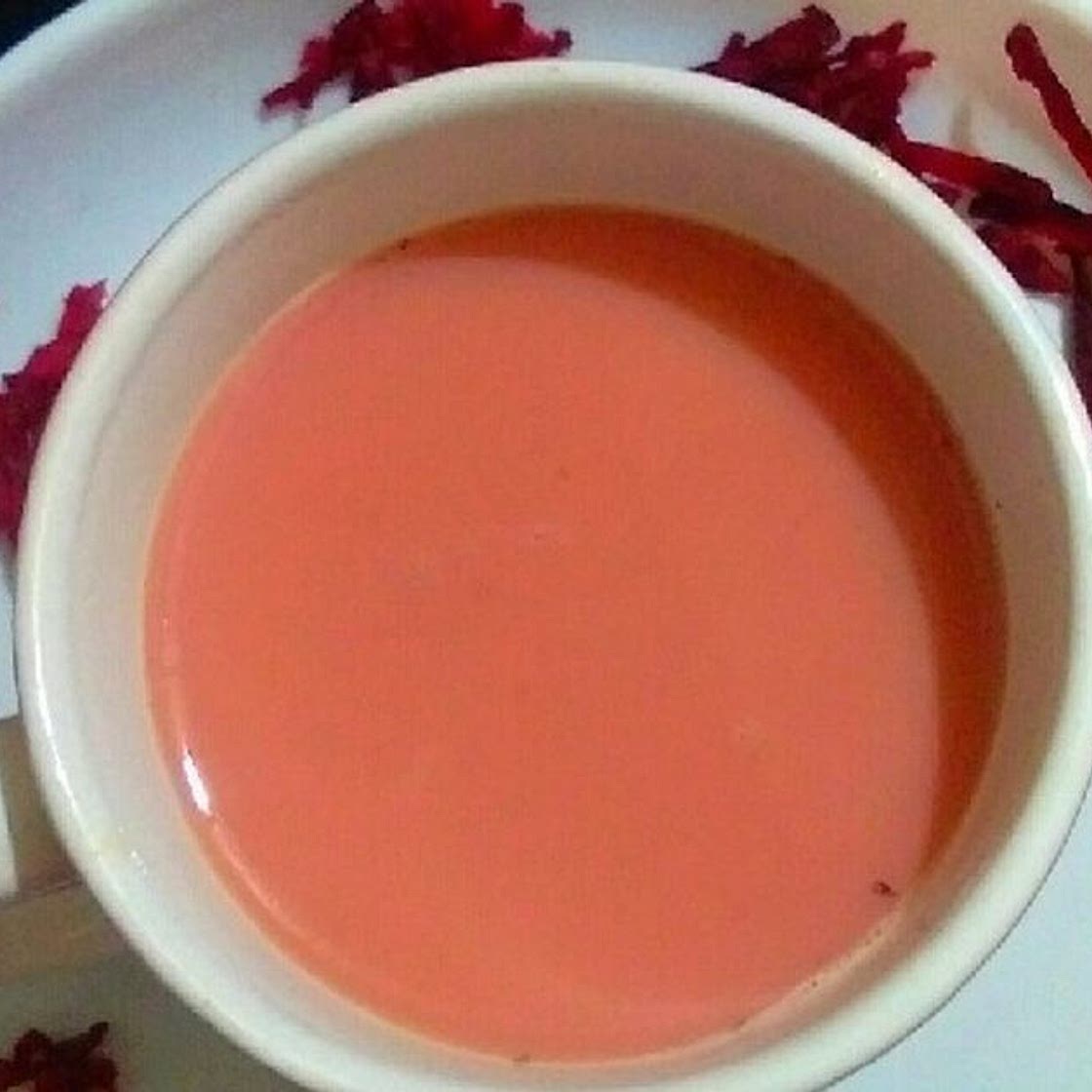 बीटरूट पिंक टी (beetroot tea recipe in hindi)