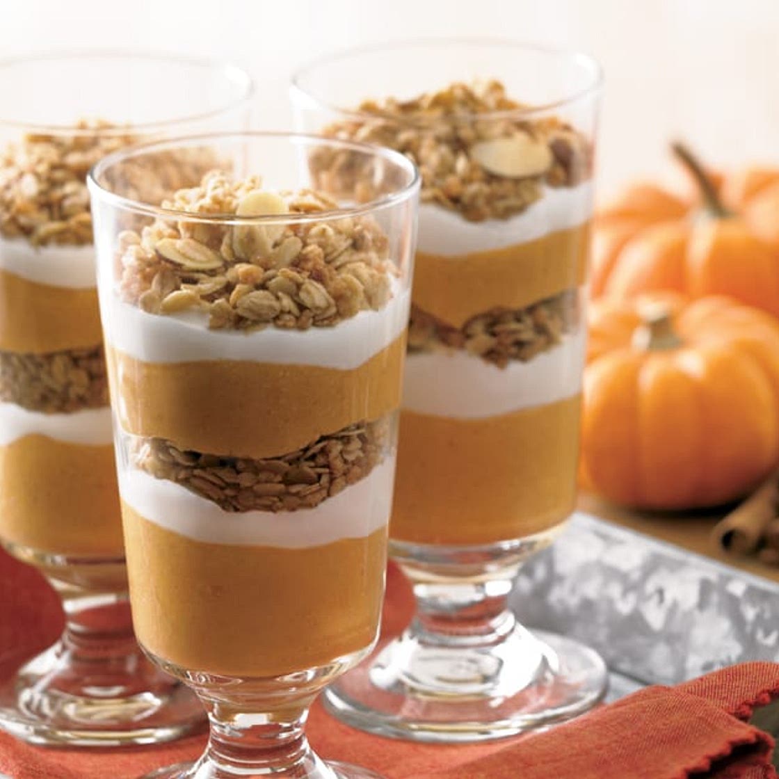 Pumpkin Pie Parfaits