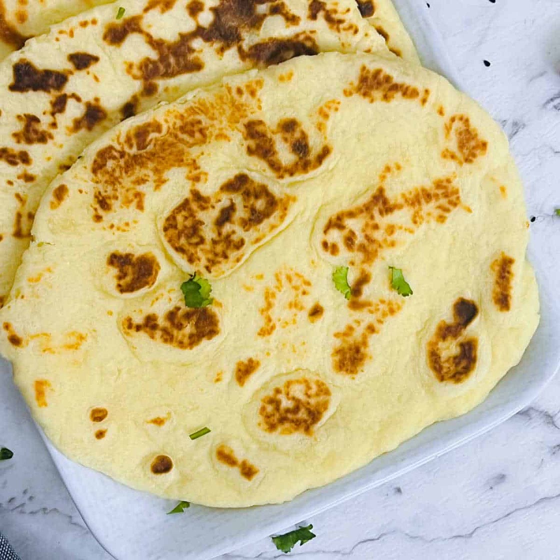 Naan Recipe (Easy No-knead)