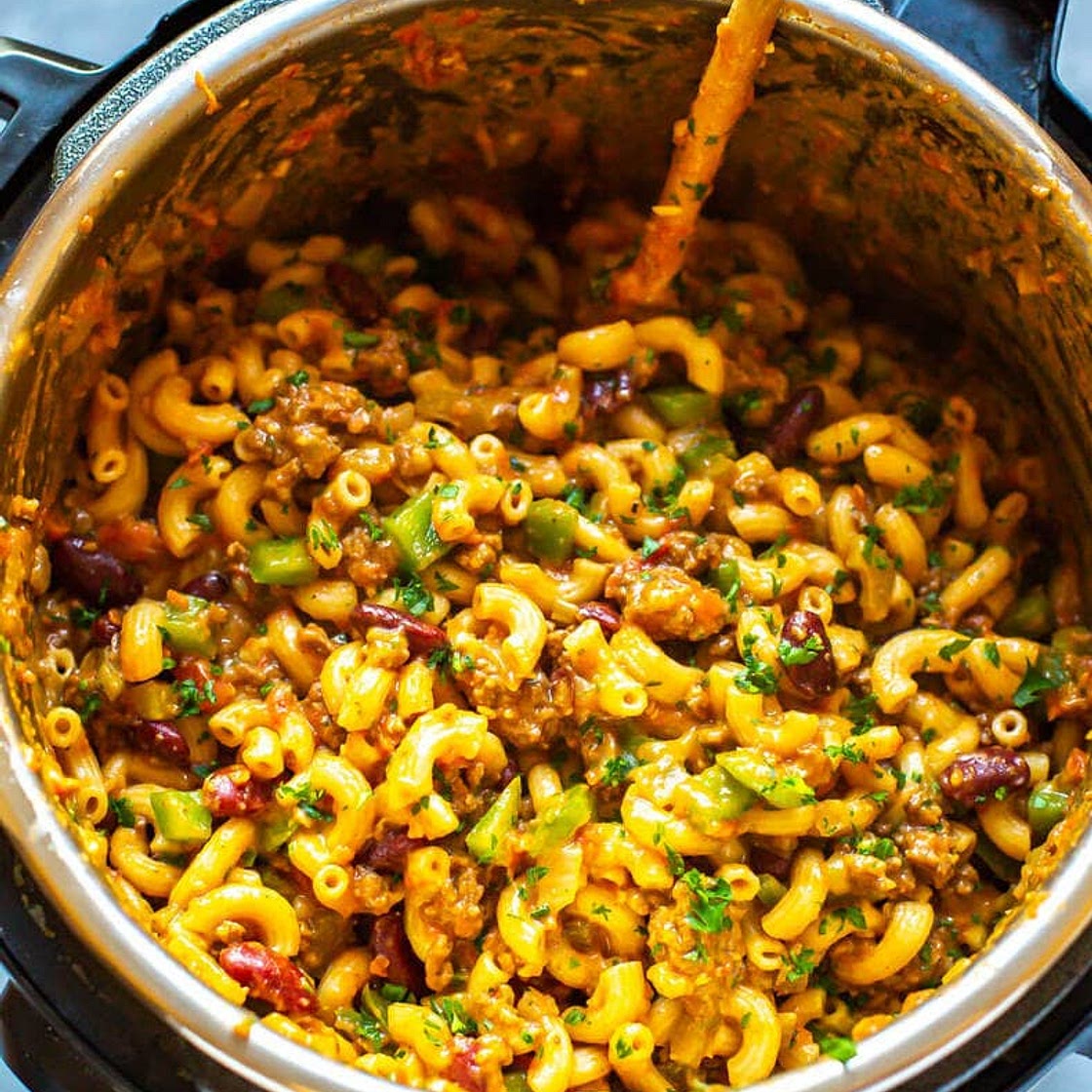 Instant Pot Chili Mac and Cheese