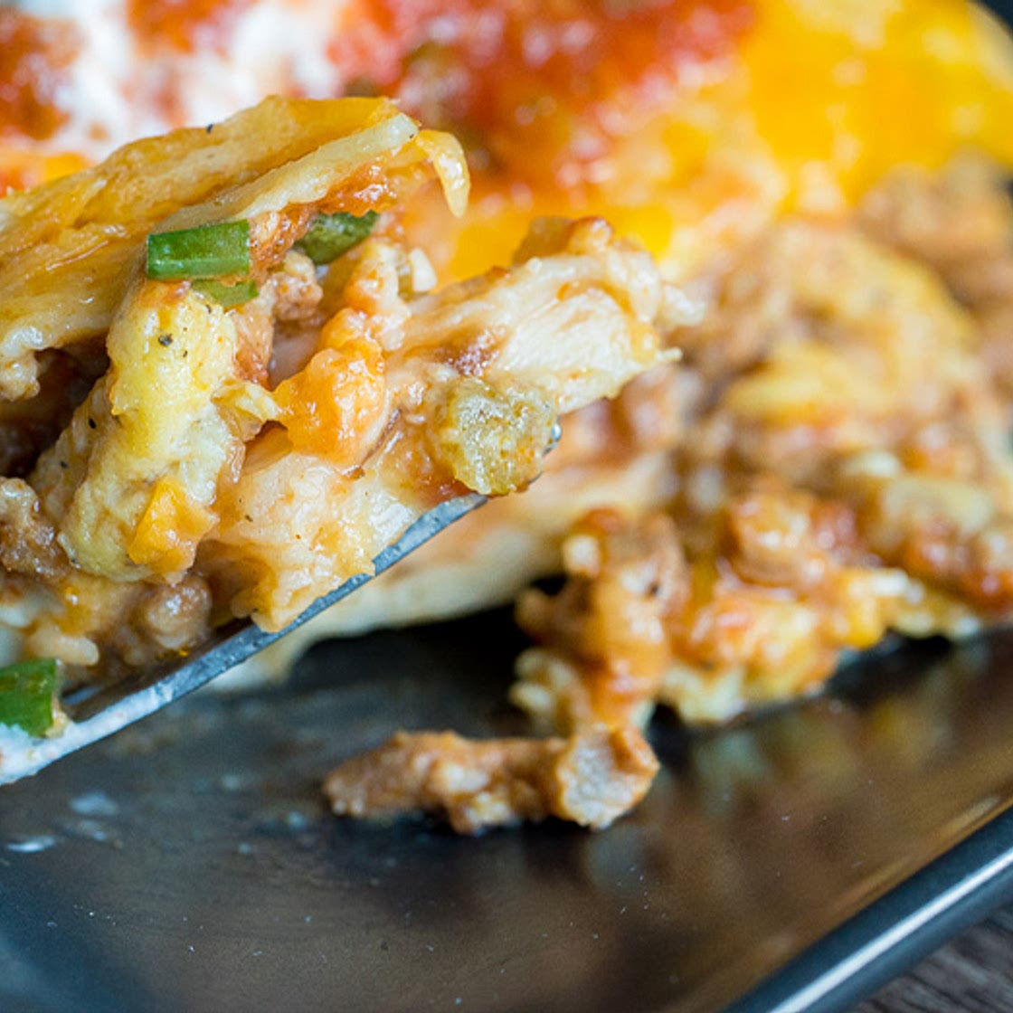 Breakfast Burrito Casserole