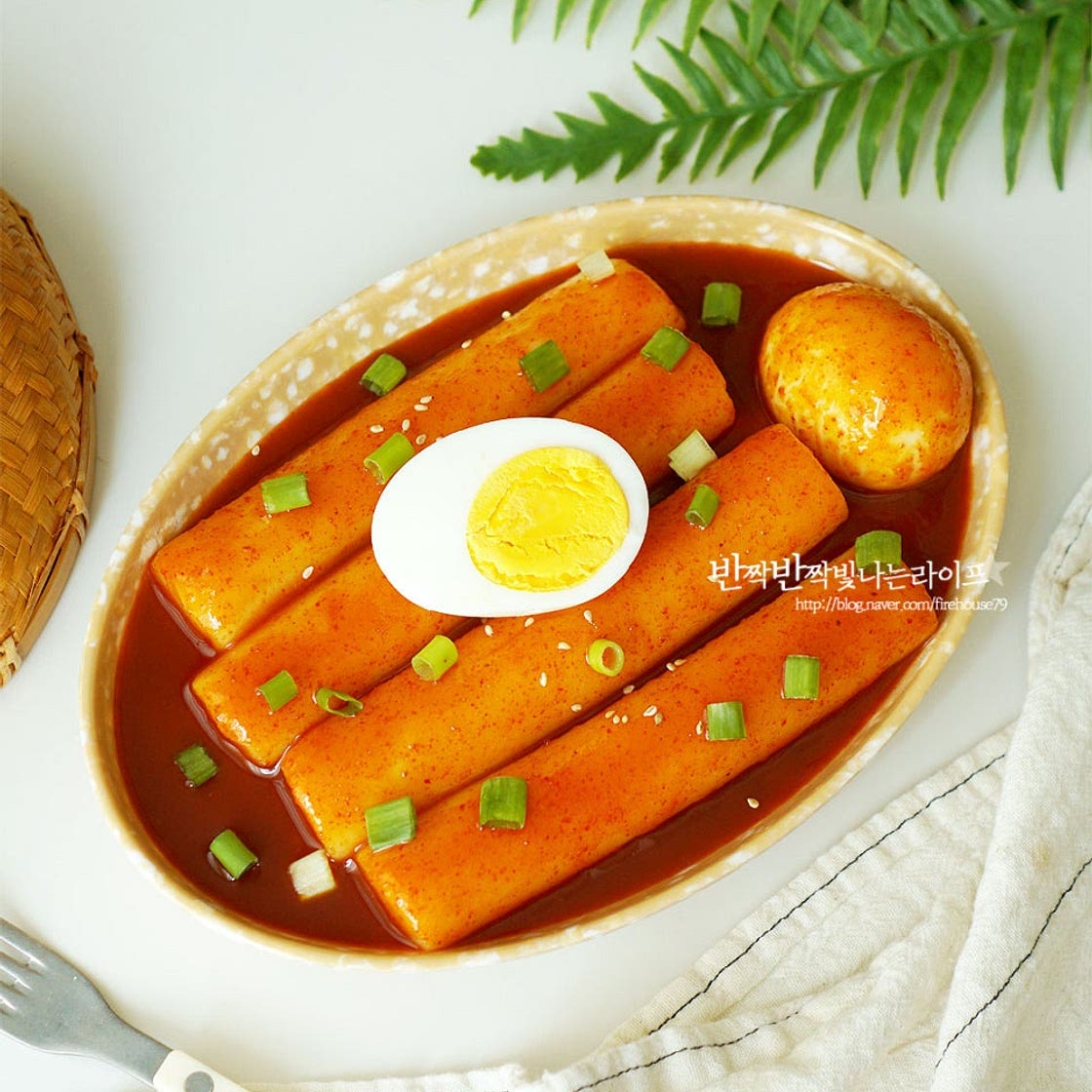 떡볶이 황금레시피 백종원 가래떡 떡볶이 레시피