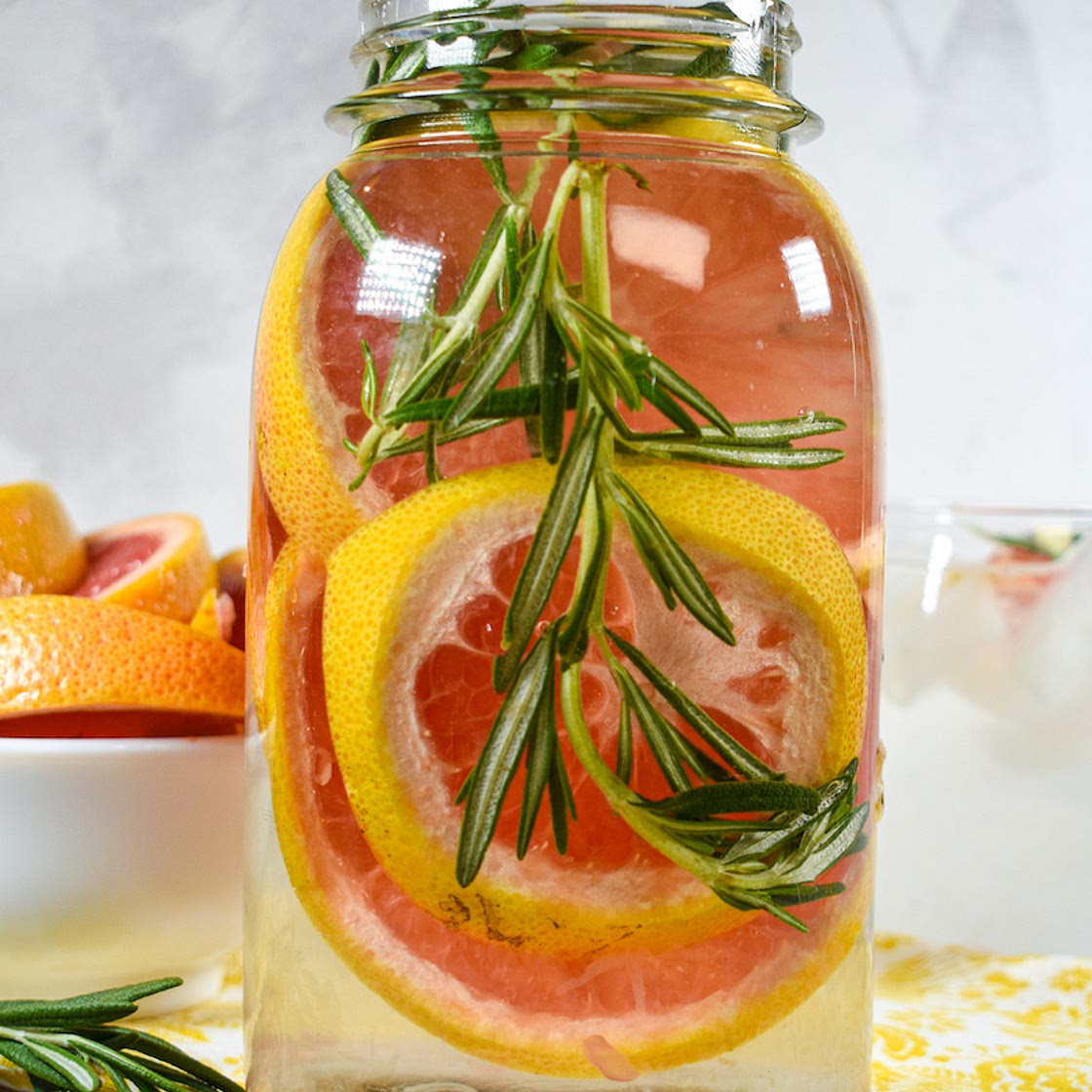 Grapefruit Infused Water