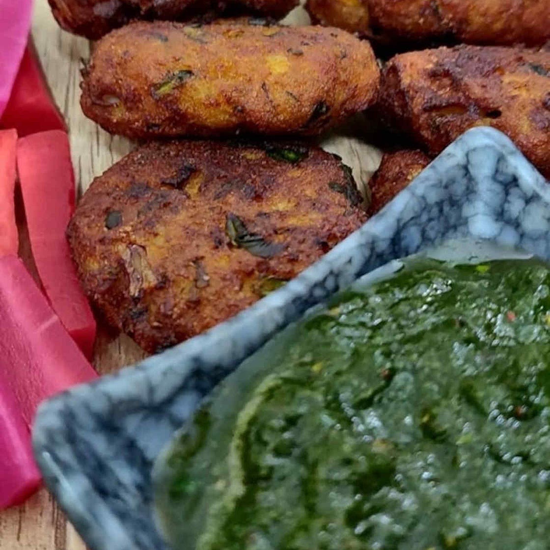 Hara Bhara Kabab Recipe (Veg Kebab)