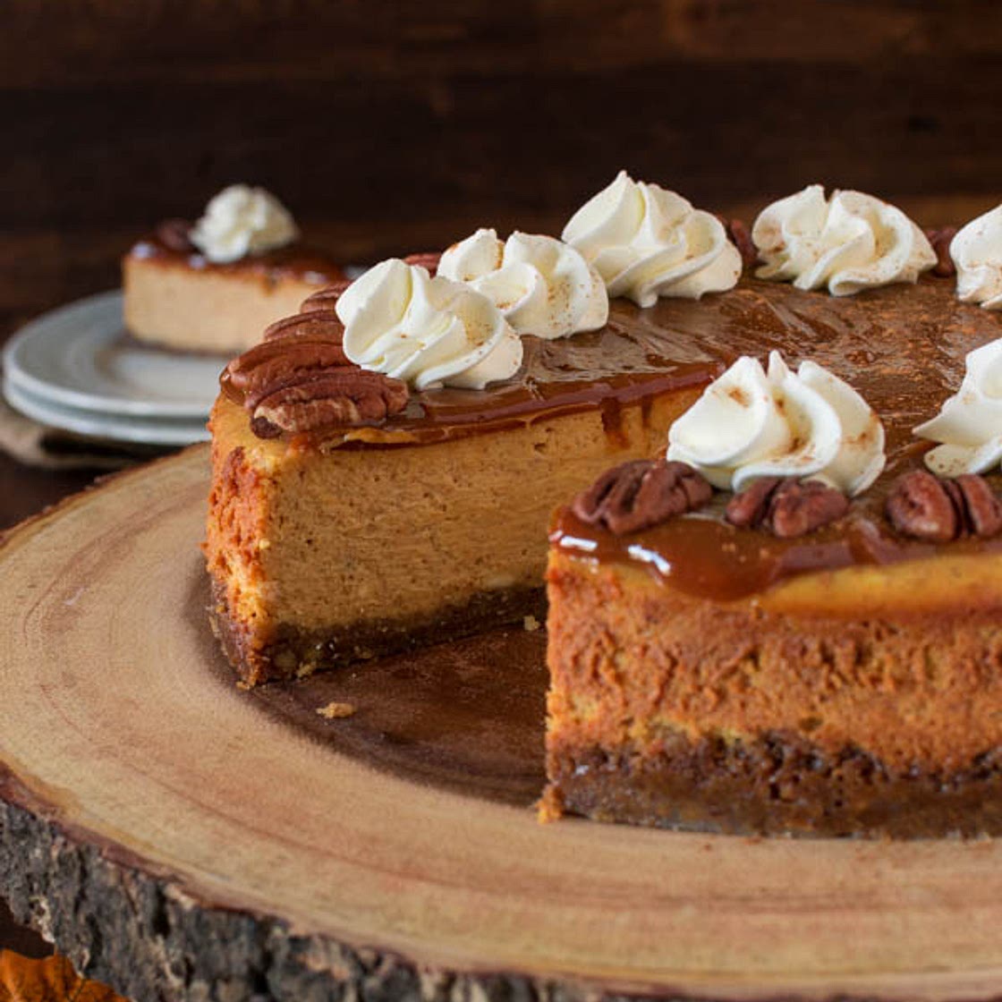 Gluten Free Pumpkin Cheesecake