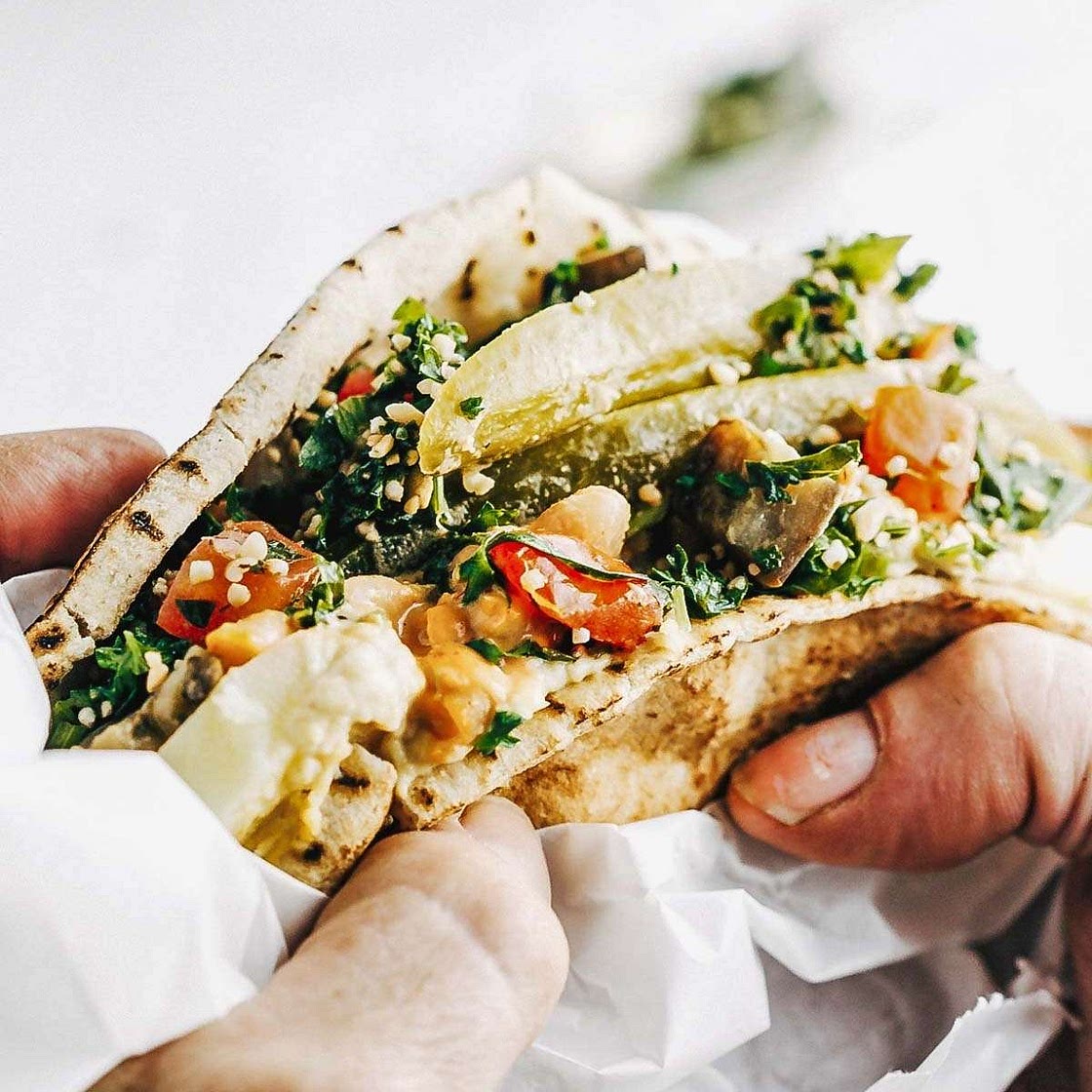 Sabich | Israeli Breakfast Sandwich