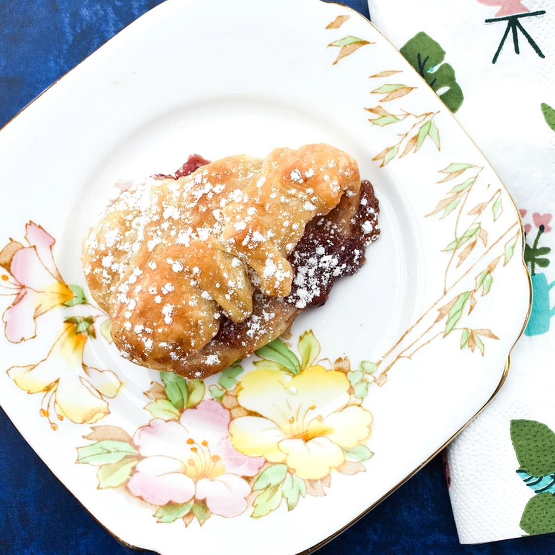 Easy Danish Pastries made with Puff Pastry