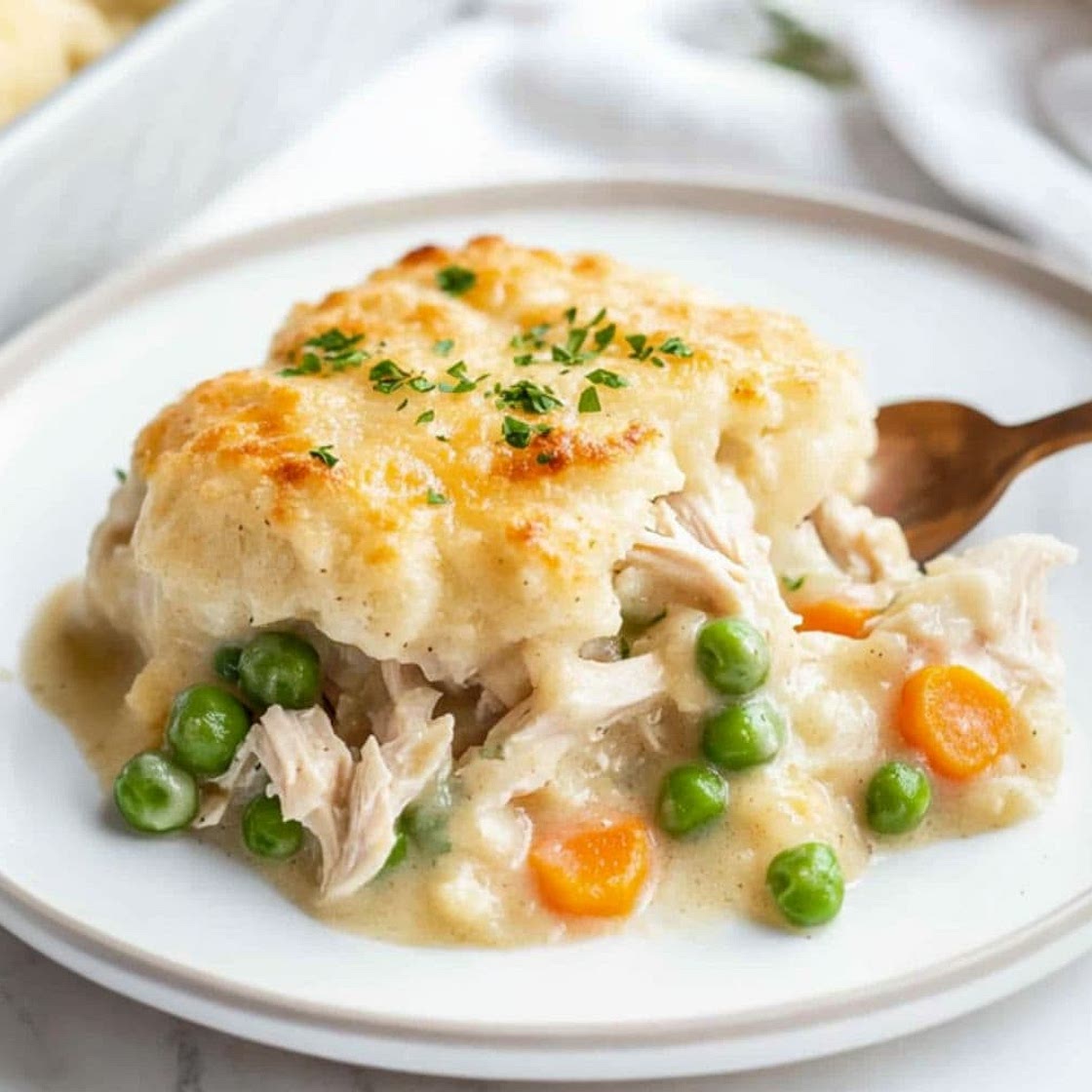 Chicken and Dumplings Casserole