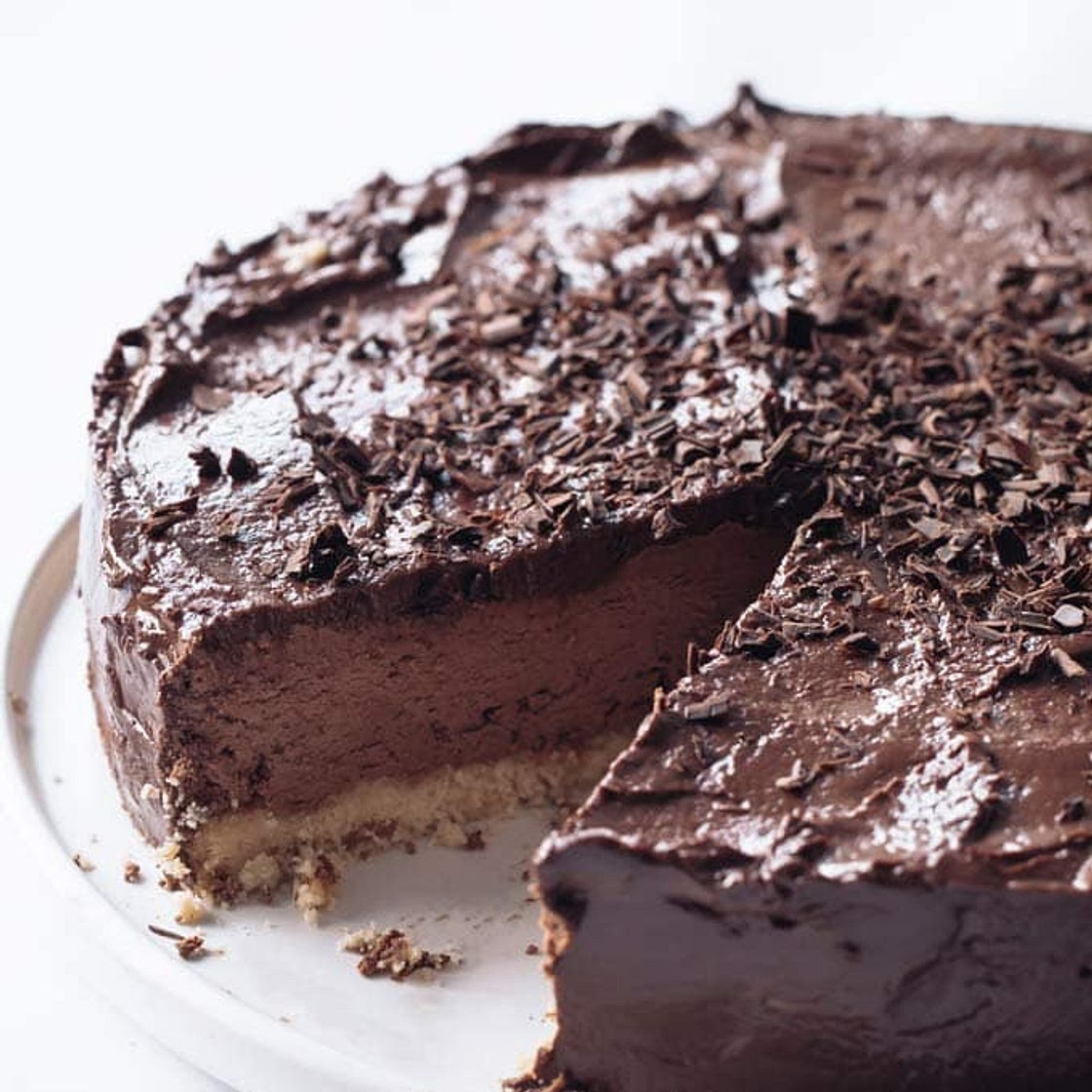 Keto Chocolate Cheesecake