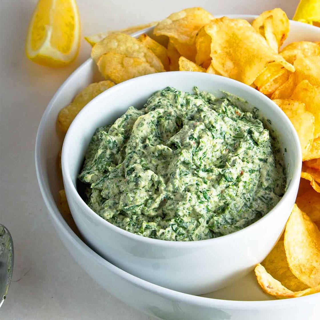 Vegan Spinach Dip Recipe
