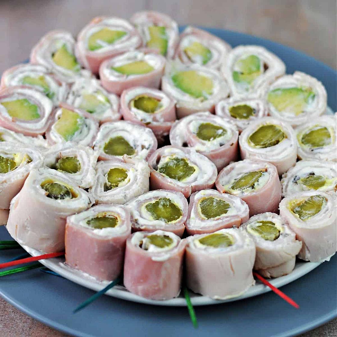 Low Carb/Keto Cream Cheese Pinwheels/Roll-ups