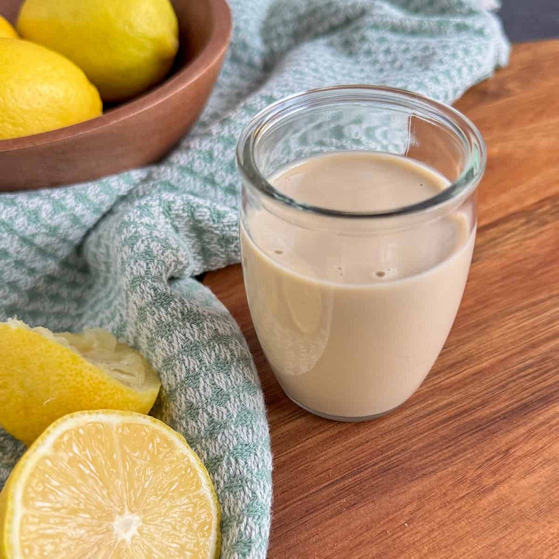 Easy Lemon Tahini Dressing