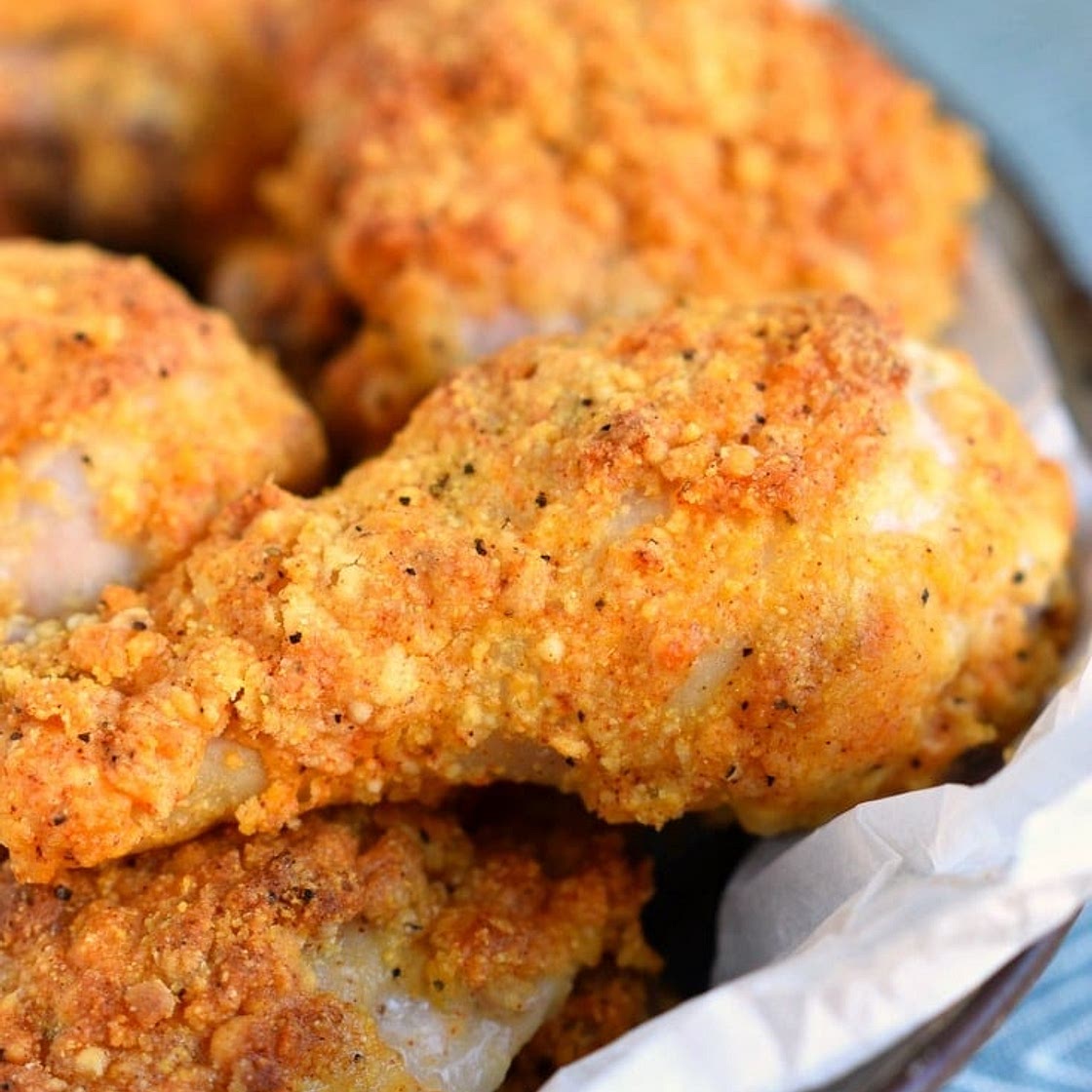 Buttermilk Ranch Oven-Fried Chicken