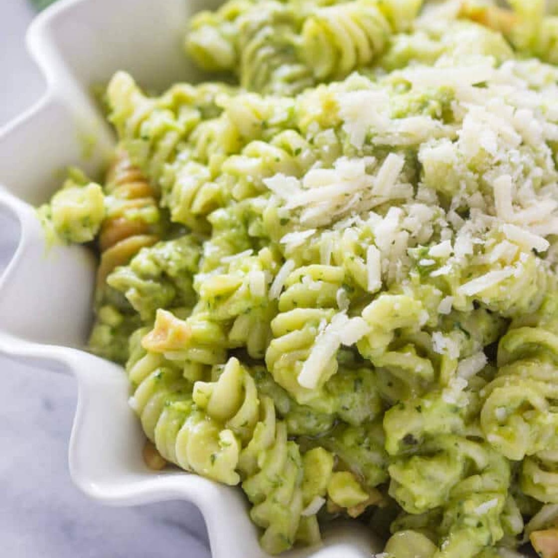 Avocado Sauce Pasta