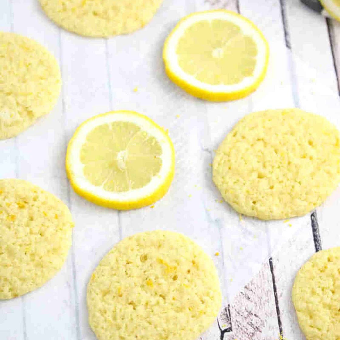 Dairy And Gluten-Free Lemon Cookies