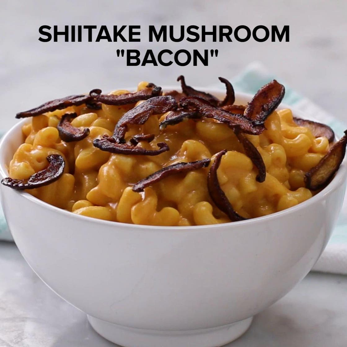 Shiitake Mushroom Bacon Recipe by Tasty