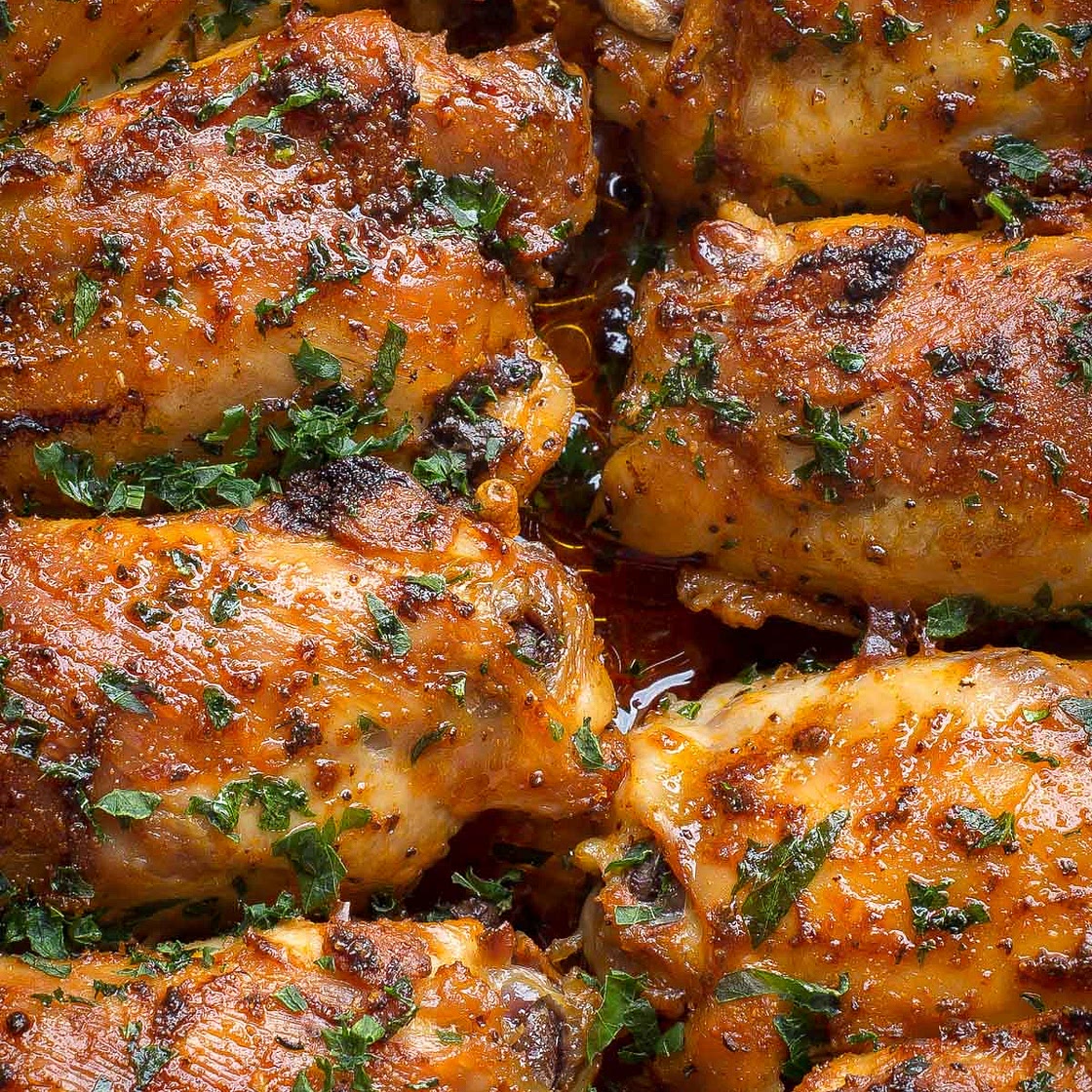 Paprika Baked Chicken Thighs