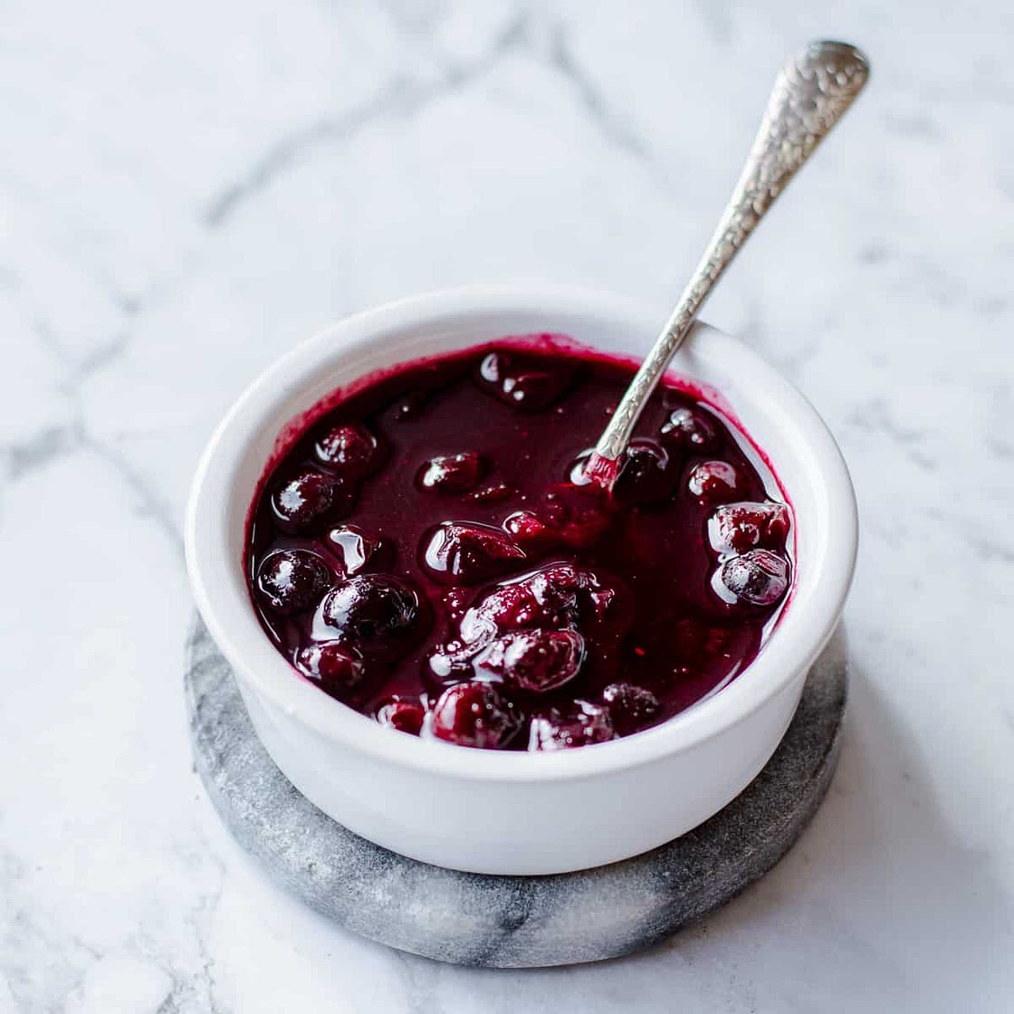 Thermomix Blueberry Compote