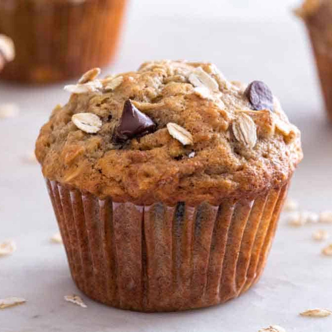 Banana Oatmeal Muffins