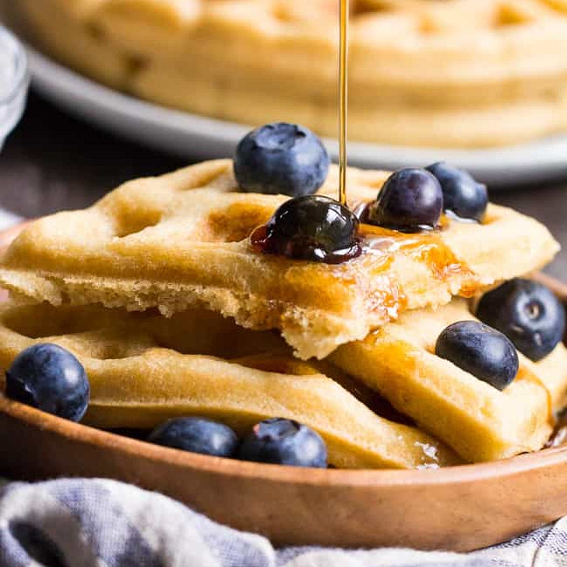 Classic Paleo Waffles {Grain Free, Dairy Free}