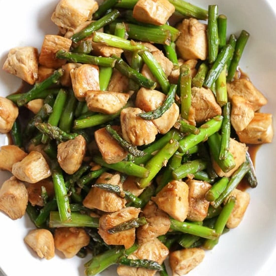 Teriyaki Chicken and Asparagus Stir-Fry