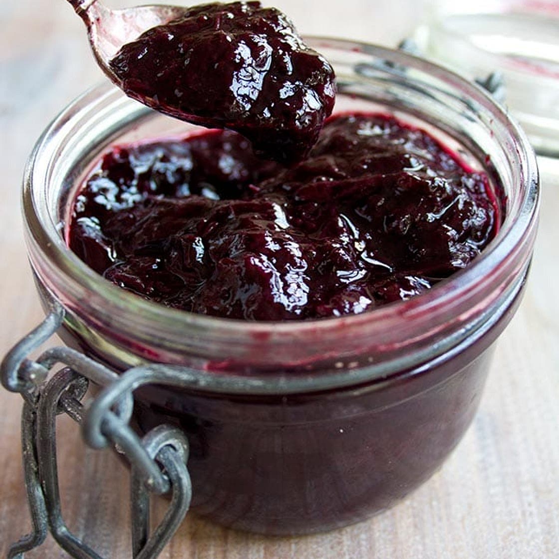 Sugar Free Blueberry Jam